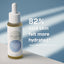 Hyaluronic acid serum with benefit of 82 percent of users said their skin felt more hydrated