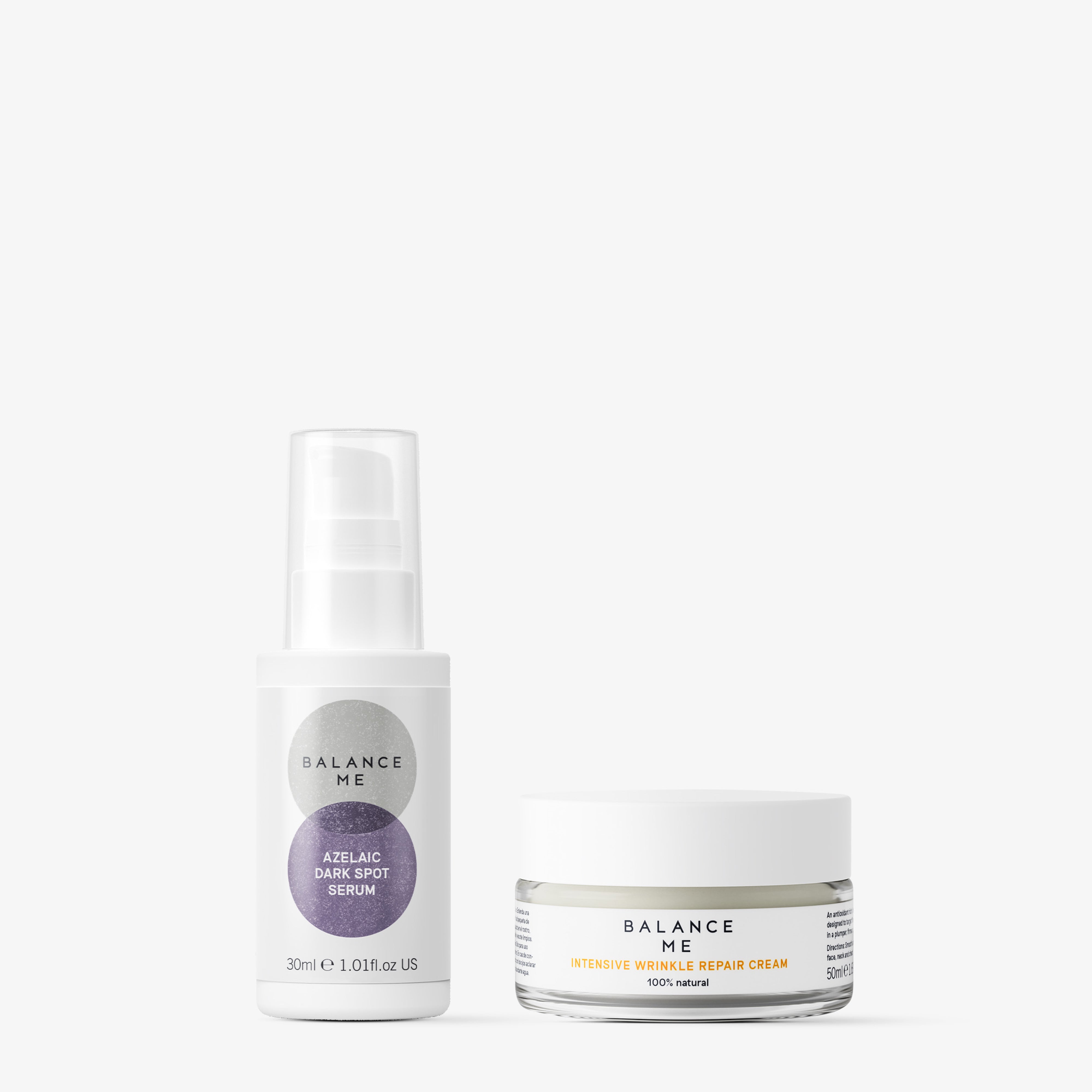 balance me Radiance + Restore